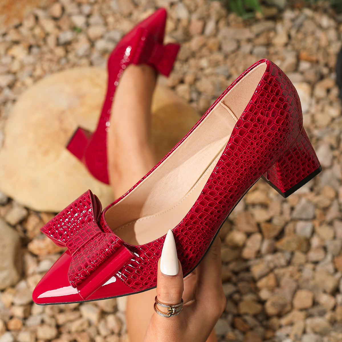 Margot™ | Chaussures à talon bloc élégantes et confortables