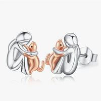 Rose et argent