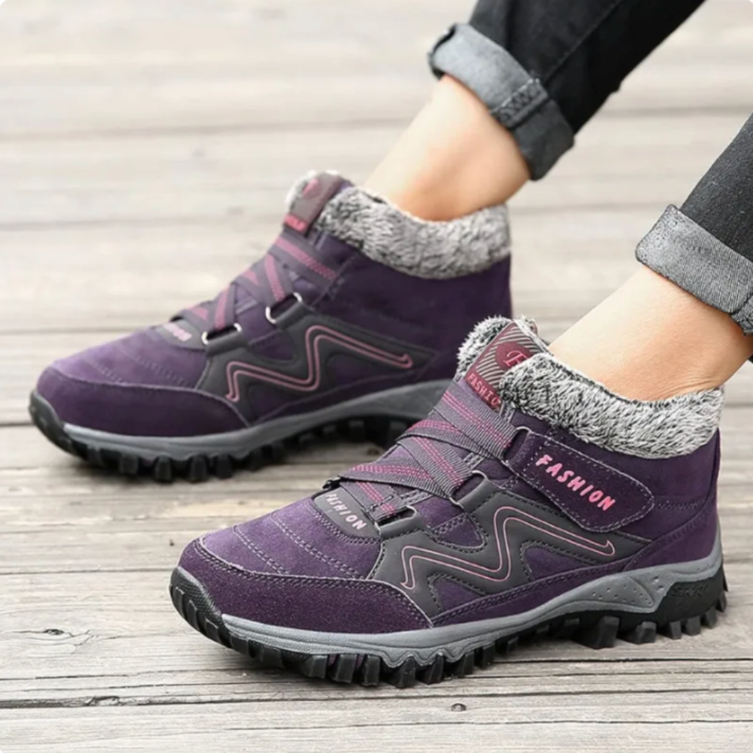 Podiatrail+ – Chaussures de randonnée d’hiver stabilisantes + SEMELLES OFFERTES