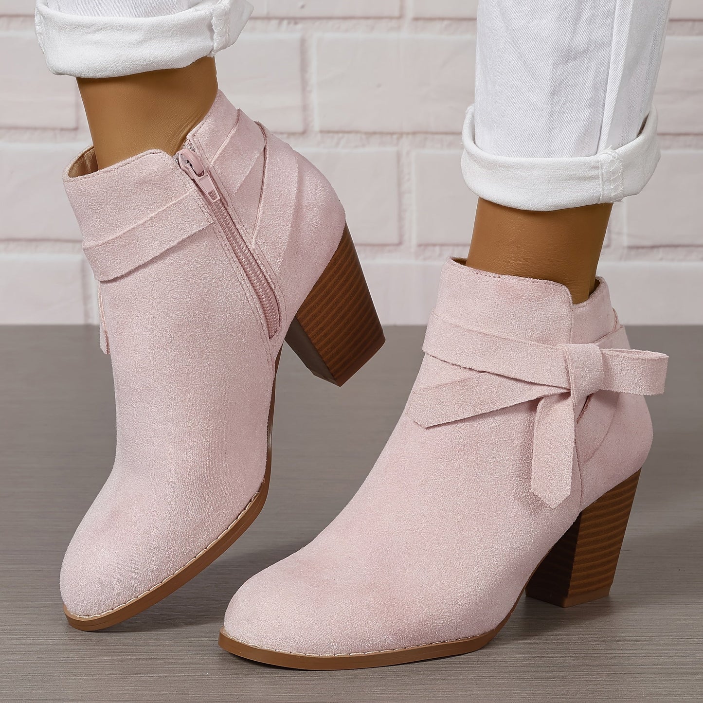 Léa | Bottines Élégantes à Talon Stable