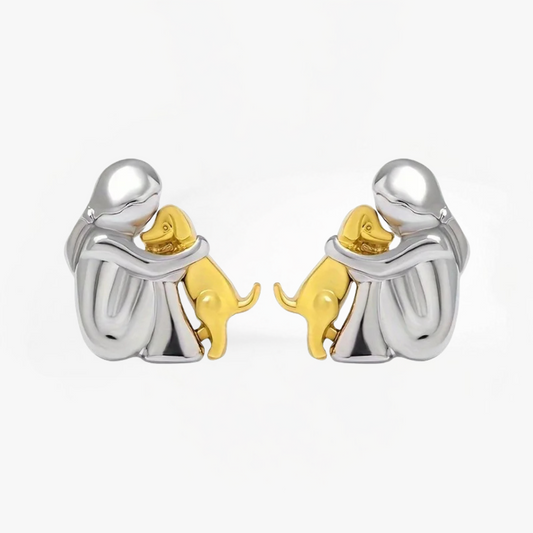 Lisa™ - Boucles d’Oreilles Icône Chien